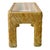 1980s Organic Modern Crosshatch Woven Rattan & Glass End Tables in the Style of Maitland-Smith – Pair For Sale - Image 12 of 12