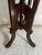 Victorian 1970s Marble Top Wooden Side Table For Sale - Image 3 of 7