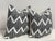 Abstract Thom Filicia for Eastern Accents Artemis Ikat Accent Pillows, Pair For Sale - Image 3 of 12
