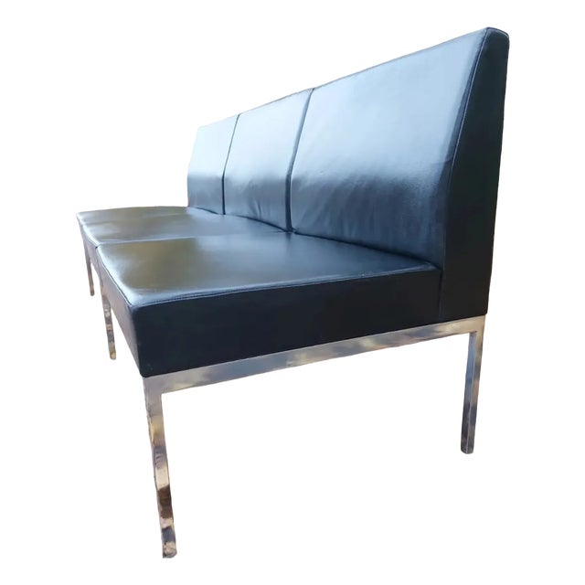 Leather 3-Seater Sofa from Thonet, 1960s For Sale