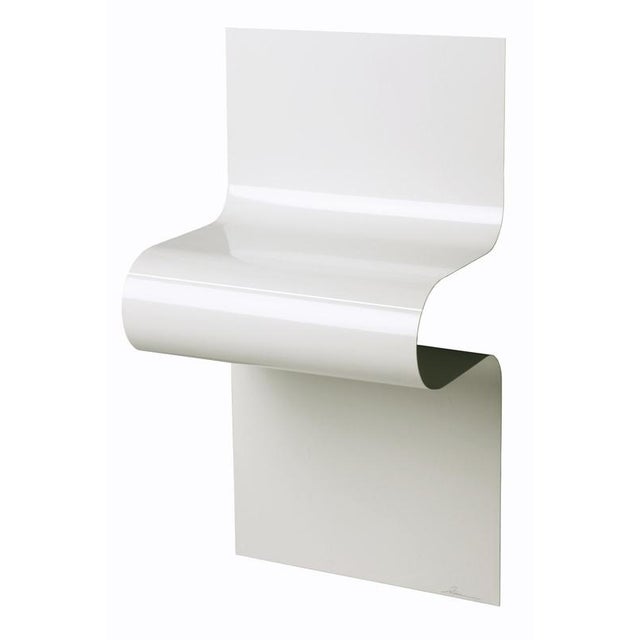 Wave Console Table in Powder Coated Aluminium by Julien Vidame For Sale - Image 4 of 6