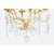 French Vintage Gilt Bronze Chandelier in the Manner of Baguès For Sale - Image 10 of 15