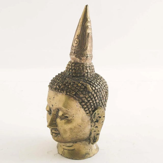 Gilded Brass Buddha, 1940s, in Very Good conditions. Designed before 1890