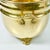 Metal Mid-Century Hollywood Regency Boho Chic English Traditional Style 3-Footed Brass Planter For Sale - Image 7 of 11