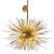 Mid Century Style Sea Urchin Pendant For Sale