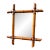 Antique French Faux Bamboo Mirror For Sale