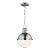 Thomas O'Brien By Visual Comfort Studio Hanks 1-Light Mini Pendant in Brushed Nickel For Sale