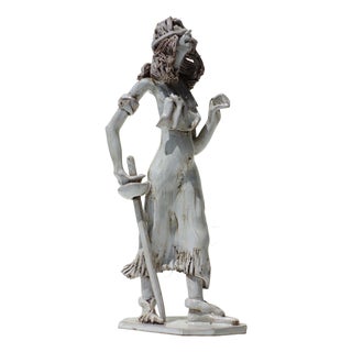 Vintage Italian Ceramic Figure by Dino Bencini, 1960 For Sale