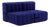 2-Seater Modular Sofa in Jet Fabric by Ambivalenz, Set of 4 For Sale