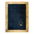 1920s Navy Open Field Art Deco Modern Antique Chinese Peking Knotted Wool Rug For Sale
