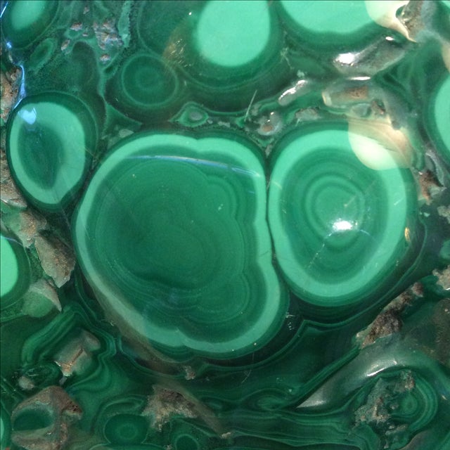 4 1/2 Lbs. Of Polished Malachite For Sale - Image 9 of 9