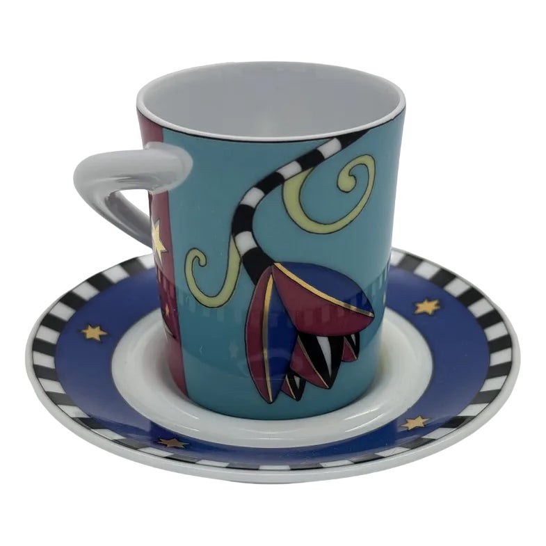 Espresso Collection Cup and Saucer No 27 by Sanja Zivo for