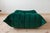 Bottle Green Velvet Togo Pouf by Michel Ducaroy for Ligne Roset For Sale - Image 3 of 5