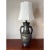 Large 42" Chinese CloisonnÃ© & Bronze Taotie Hu Vase Table Lamp For Sale In San Francisco - Image 6 of 15