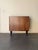 Wood Vintage Danish Rosewood Cabinet With Sliding Doors – MCM Storage Credenza For Sale - Image 7 of 10