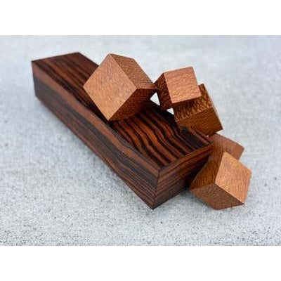 Late 20th Century Jay Rogers 1992 Exotic Wood Box with mystery drawers For Sale - Image 5 of 11