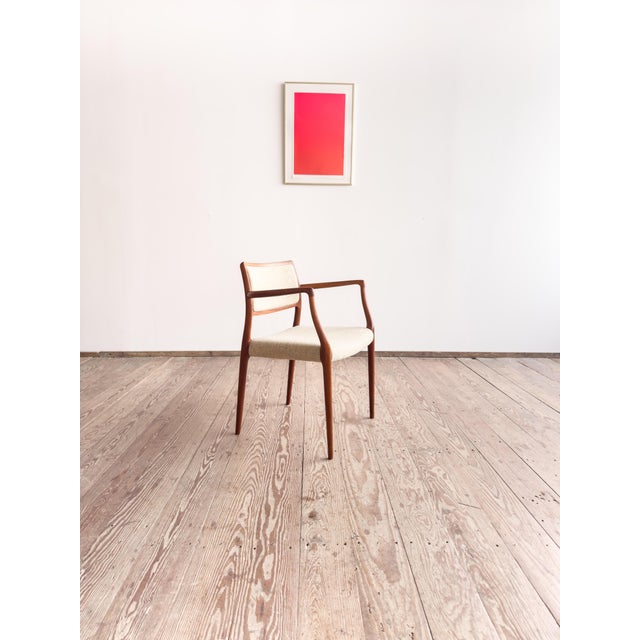 Mid-Century Model 65 Armchair by Niels Otto (N. O.) Møller for J. L. Mollers, 1968 For Sale - Image 17 of 17