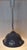 Vintage Adjustable Ceiling Lamp with Blue-Grey Ceramic Shade on Plastic Mount, 1970s For Sale - Image 3 of 7