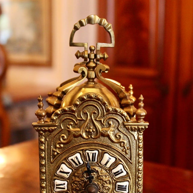 Fine English Brass Carriage Clock, 19th Century For Sale - Image 6 of 13