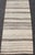 Textile Stripe Design Turkish Vintage Kilim Rug in Shades of Ivory, Beige, and Brown For Sale - Image 7 of 10