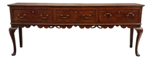 18th-Century English Georgian Oak Sideboard