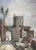 Nicolas RENIÉ 1808-? The animated well Watercolor Signed lower left and dated Dimensions 41 x 27 cm Framed 57 x 43 cm Very...