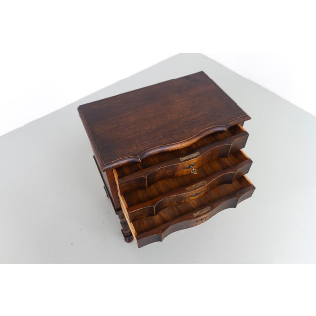 Antique Danish Oak Chest of Drawers, 1910s For Sale - Image 5 of 18