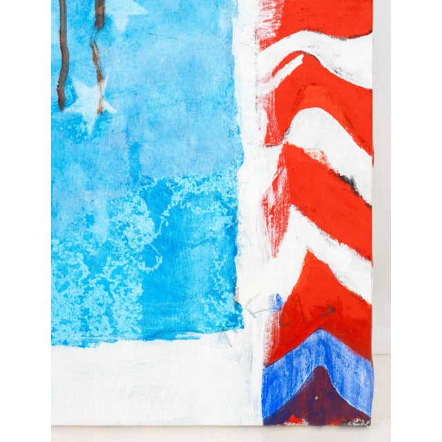 Abstract Expressionism Domenick Capobianco Abstraction Oil on Canvas For Sale - Image 3 of 7