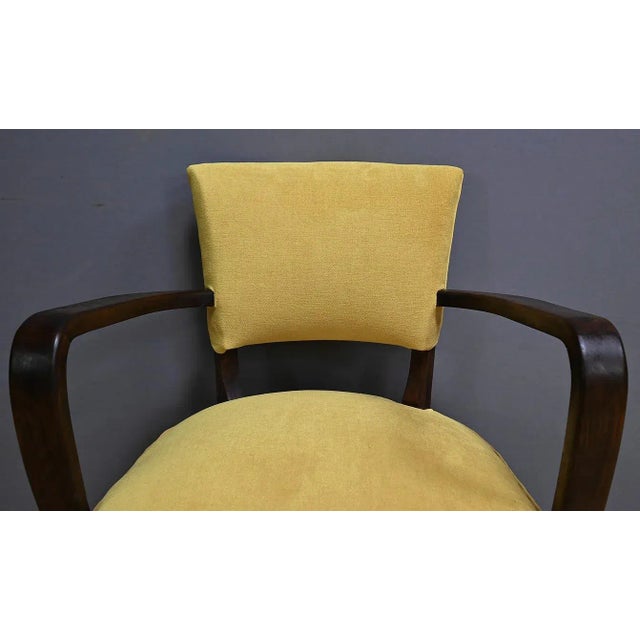 Vintage Bridge Armchairs, 1940, Set of 4 For Sale - Image 10 of 16