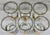 Vintage Hollywood Regency Culver Ltd. Set of 6 22k Gold Owl Highball Glasses - Set of 6 For Sale In Dallas - Image 6 of 8