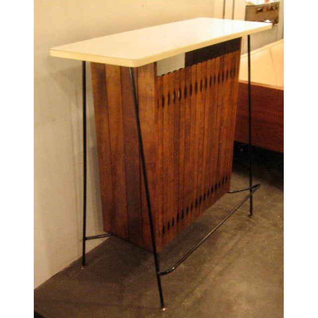Arthur Umanoff Designed Standing Bar for Raymor made in the 1950s. This bar comes in many iterations, but this is a...