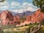 1980's Iredding " Garden of the Gods " Plein Art Desert Landscape Oil Painting, Framed For Sale - Image 10 of 11