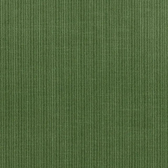 Sample - Schumacher Antique Strie Velvet Fabric in Hedge For Sale