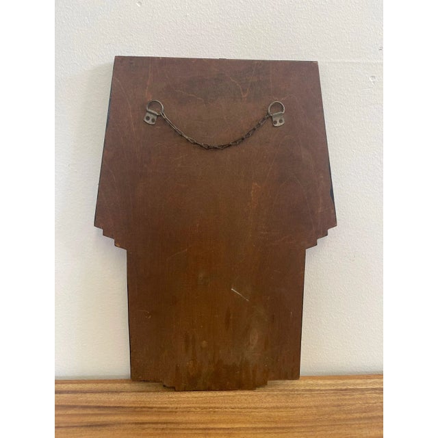 Circa 1930s Bucolic Landscape Print with Sheep in Art Deco Frame For Sale - Image 9 of 9