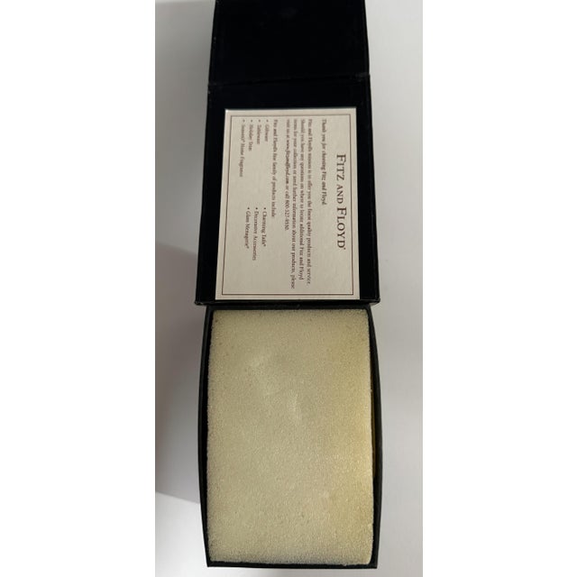 2006 Fitz and Floyd Guild Collection Jeweled Blue Hawk Figurine With Box For Sale - Image 11 of 13