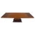 Single Pedestal Base Milo Baughman Walnut Dining Table w/ 2x16" Leaves MINT For Sale - Image 9 of 15