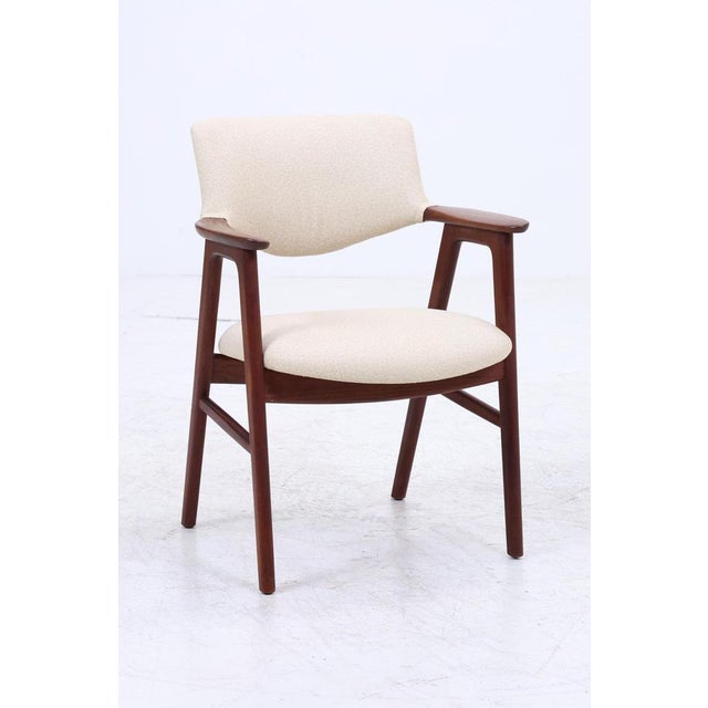 Mid-Century Teak Chairs by Erik Kirkegaard for Glostrup, Set of 2 For Sale - Image 4 of 18