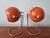 Mid-Century Eye Ball Table Lamps, 1970s, Set of 2 For Sale - Image 3 of 18