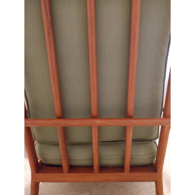 Mid 20th Century Mid-Century Modern Mel Smilow High Rail Back Lounge Chair For Sale - Image 5 of 10