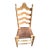 1960s Ladderback Ladder Back Side Dining Chair - Stripped/Unfinished For Sale