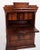 Antique secretary in hand-polished mahogany with flame structure from the 1840s. 4 drawers. — Period: 1840s — Material:...