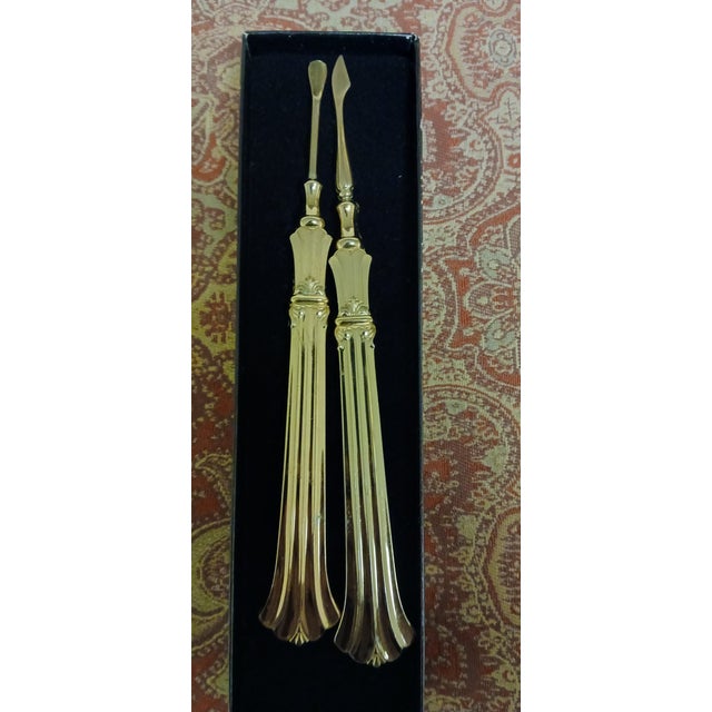 Reed and Barton Vintage Reed & Barton Golden Rosewell Manicure Set- 2 Pieces For Sale - Image 4 of 12