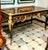 Make a bold statement with this magnificent French-style executive desk, expertly handcrafted from solid wood and finished...