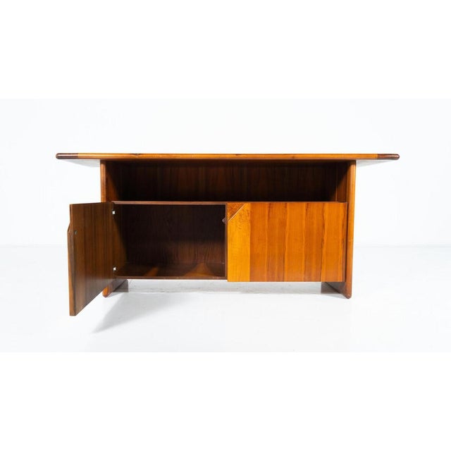 Wood Mid-Century Modern Wooden Sideboard, 1960s For Sale - Image 7 of 14