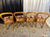 Victorian Mahogany Balloon Back Dining Chairs, Set of 4 – Floral Upholstery For Sale - Image 13 of 16
