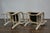 Mid 20th Century Pair of Swedish Midcentury Whitewash Upholstered Armchairs, Scandinavian Modern For Sale - Image 9 of 10