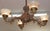 19th Century Bronze 4 Light Etched Glass Shade Gas Chandelier Gasolier For Sale - Image 9 of 18
