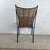 Mid-Century Modern Vintage Wrought Iron & Woven Reed Dining Chair in the Style of Brown Jordan For Sale - Image 3 of 12