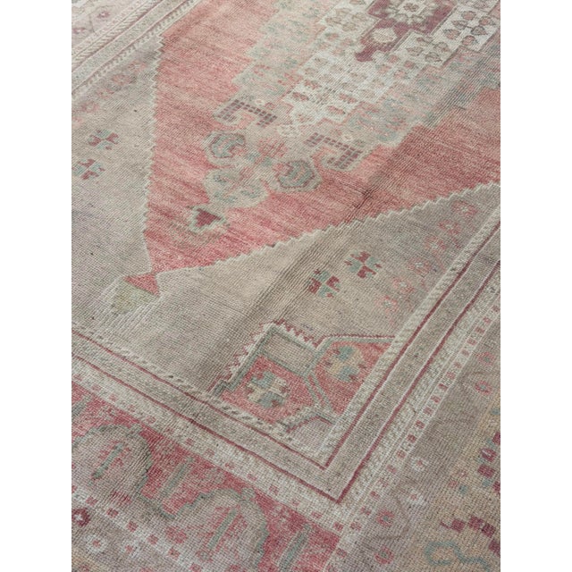 Pasargad DC Vintage Decorative Turkish Oushak Rug For Sale - Image 15 of 15