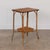 1950s French Woven Wicker and Wood Table For Sale - Image 4 of 13